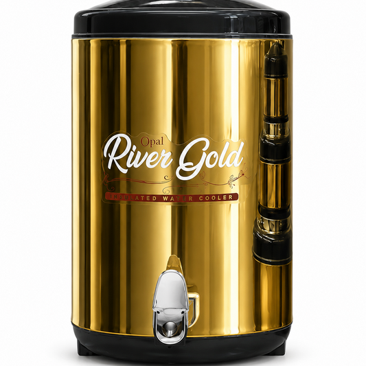 Opal River Gold 4-Piece Insulated Hot Pot & Water Cooler Gift Set |Thermocare.pk